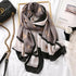 New Brand Design Fashion Spring Winter Warm Soft Head Wrap Stylish Scarves Lightweight Headwear Shawl Stole Long Scarfs Elegant Print Cotton Scarf Scarves Hijabs Lady Plaid For Women