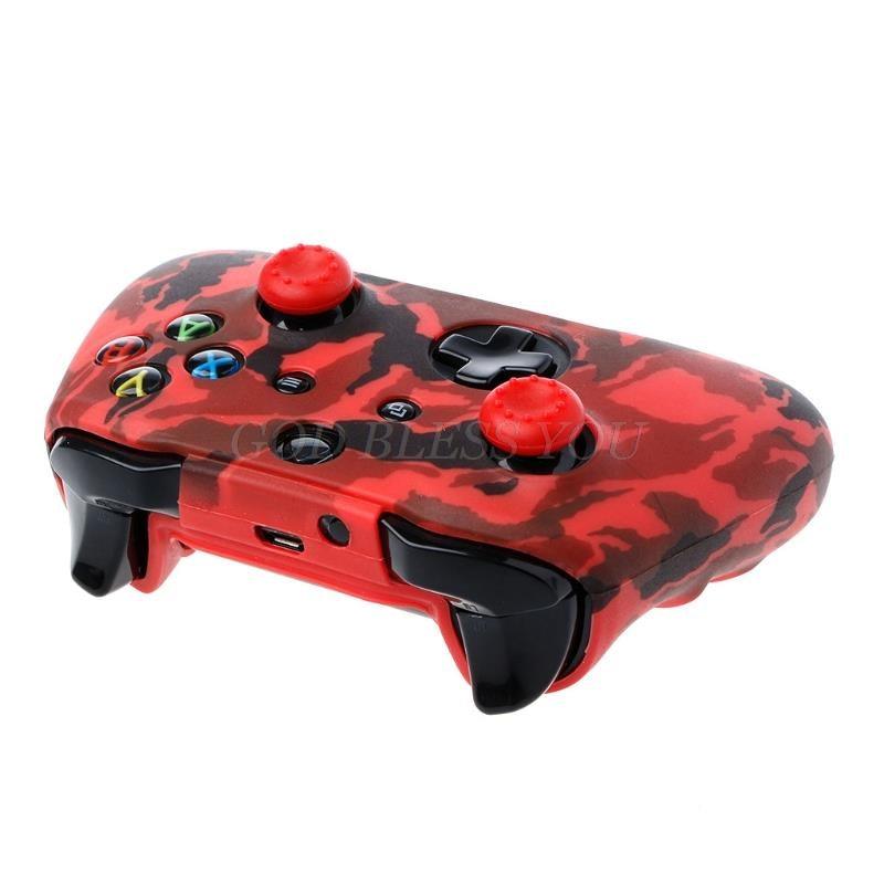 New Camouflage Silicone Gamepad Cover+2 Joystick Caps For Controller Silicone Cover Skins Protector Case Accessories For Wireless/Wired Gamepad Joystick - STEVVEX Game - 221, 6 fingers all in one, All in one game, all in one game controller, best quality joystick, camouflage gamepad cover, cap for gamepads, compatible with pc, Controller For Mobile Phone, controller for pc, game, Game Controller, game joystick cover, Game Pad, gamepad cover, joystick, silicon joystick gamepad - Stevvex.com