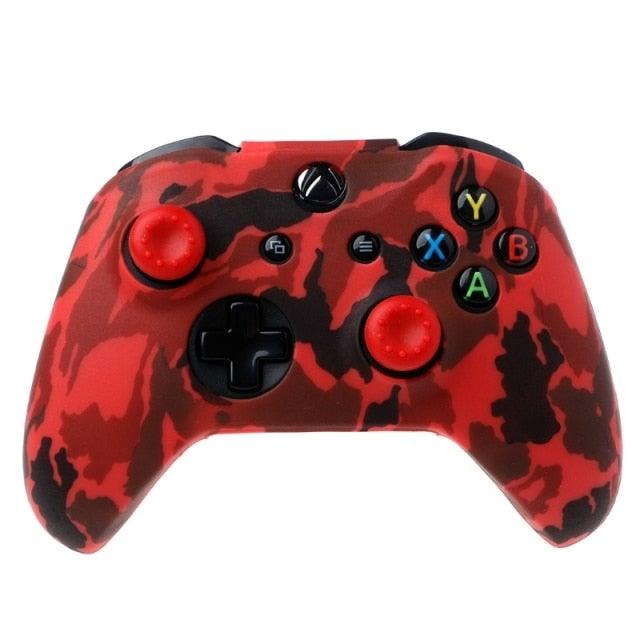 New Camouflage Silicone Gamepad Cover+2 Joystick Caps For Controller Silicone Cover Skins Protector Case Accessories For Wireless/Wired Gamepad Joystick - STEVVEX Game - 221, 6 fingers all in one, All in one game, all in one game controller, best quality joystick, camouflage gamepad cover, cap for gamepads, compatible with pc, Controller For Mobile Phone, controller for pc, game, Game Controller, game joystick cover, Game Pad, gamepad cover, joystick, silicon joystick gamepad - Stevvex.com