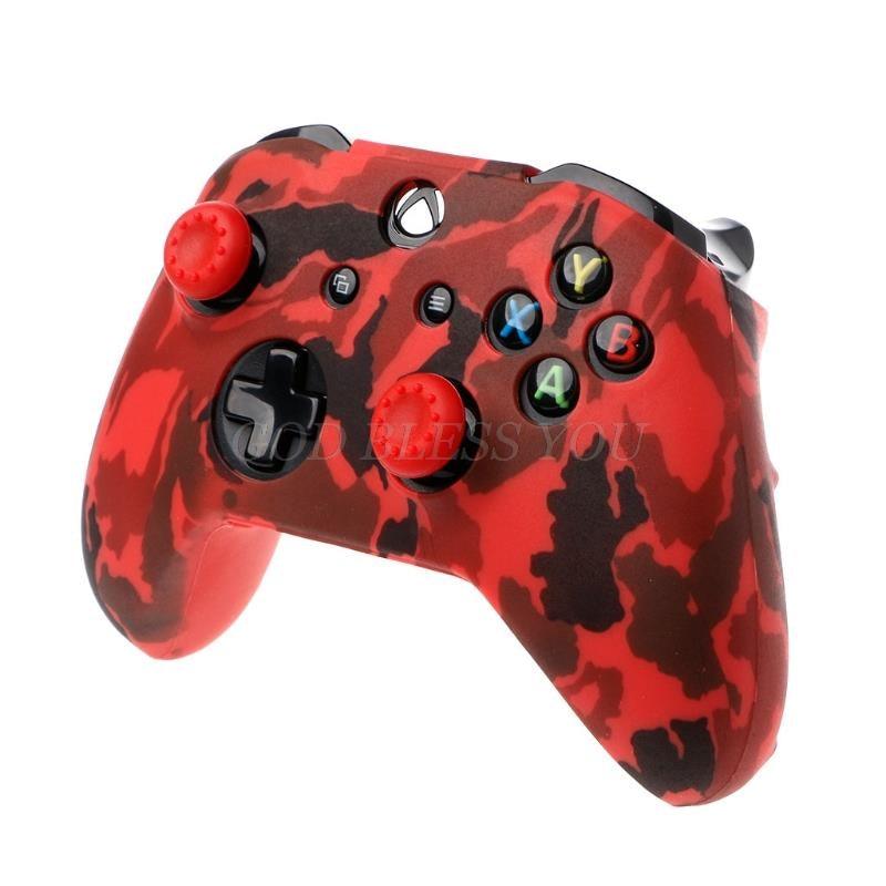 New Camouflage Silicone Gamepad Cover+2 Joystick Caps For Controller Silicone Cover Skins Protector Case Accessories For Wireless/Wired Gamepad Joystick - STEVVEX Game - 221, 6 fingers all in one, All in one game, all in one game controller, best quality joystick, camouflage gamepad cover, cap for gamepads, compatible with pc, Controller For Mobile Phone, controller for pc, game, Game Controller, game joystick cover, Game Pad, gamepad cover, joystick, silicon joystick gamepad - Stevvex.com