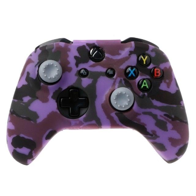 New Camouflage Silicone Gamepad Cover+2 Joystick Caps For Controller Silicone Cover Skins Protector Case Accessories For Wireless/Wired Gamepad Joystick - STEVVEX Game - 221, 6 fingers all in one, All in one game, all in one game controller, best quality joystick, camouflage gamepad cover, cap for gamepads, compatible with pc, Controller For Mobile Phone, controller for pc, game, Game Controller, game joystick cover, Game Pad, gamepad cover, joystick, silicon joystick gamepad - Stevvex.com