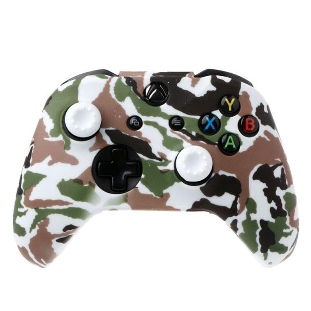 New Camouflage Silicone Gamepad Cover+2 Joystick Caps For Controller Silicone Cover Skins Protector Case Accessories For Wireless/Wired Gamepad Joystick - STEVVEX Game - 221, 6 fingers all in one, All in one game, all in one game controller, best quality joystick, camouflage gamepad cover, cap for gamepads, compatible with pc, Controller For Mobile Phone, controller for pc, game, Game Controller, game joystick cover, Game Pad, gamepad cover, joystick, silicon joystick gamepad - Stevvex.com