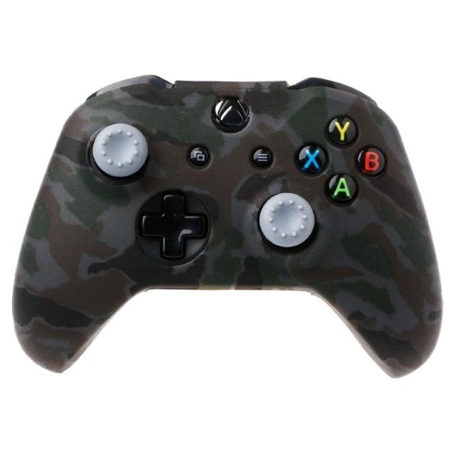 New Camouflage Silicone Gamepad Cover+2 Joystick Caps For Controller Silicone Cover Skins Protector Case Accessories For Wireless/Wired Gamepad Joystick - STEVVEX Game - 221, 6 fingers all in one, All in one game, all in one game controller, best quality joystick, camouflage gamepad cover, cap for gamepads, compatible with pc, Controller For Mobile Phone, controller for pc, game, Game Controller, game joystick cover, Game Pad, gamepad cover, joystick, silicon joystick gamepad - Stevvex.com