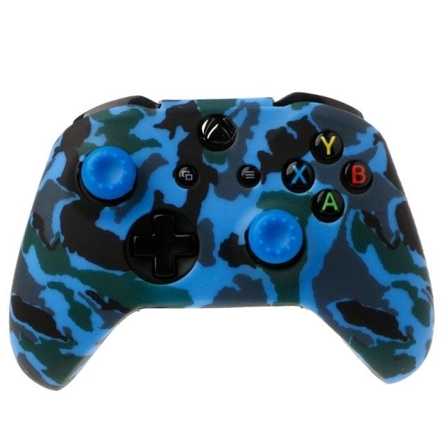 New Camouflage Silicone Gamepad Cover+2 Joystick Caps For Controller Silicone Cover Skins Protector Case Accessories For Wireless/Wired Gamepad Joystick - STEVVEX Game - 221, 6 fingers all in one, All in one game, all in one game controller, best quality joystick, camouflage gamepad cover, cap for gamepads, compatible with pc, Controller For Mobile Phone, controller for pc, game, Game Controller, game joystick cover, Game Pad, gamepad cover, joystick, silicon joystick gamepad - Stevvex.com