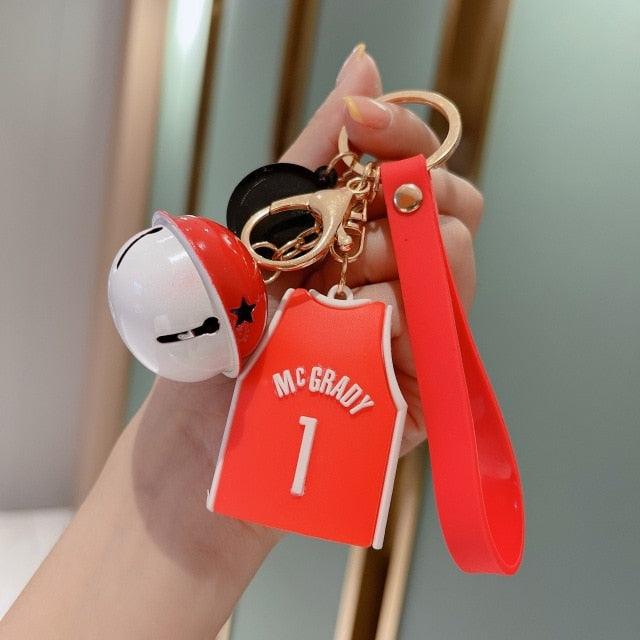 New Cartoon Basketball Jersey Keychain Backpack Car Key Chains Pendant Valentine's Day Gift Chains Jewelry Birthday Gift For Children Boy - ALLURELATION - 551, accessories, Appreciation Keychain, Backpack Car Key Chains, Basketball Keychain, Best Friend Keychain, Best Selling Keychains, Cartoon Basketball Jersey Keychain, Cartoon Keychain, gift, Gift for men, Gifts for Men, Jersey Keychain, Keychain For Boy, Keychain Gifts, keychaincollection, keychains, keychainsforsale, keyrings - Stevvex.com