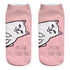 New Cartoon Cat Socks 3D Print Art Funny Socks Women Cute Low Cut Ankle Socks Made o Pure Cotton Short Socks Trending Fashion Short Ankle Socks For Men And Women