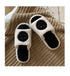 New Couples Stylish Sandals Slip-Proof Thick-Soled Indoor Outdoor Slippers Men Flip Flops House Shoes Fur Memory Foam Cozy Flat Spa Slide Slippers Comfy Open Toe Slip On House Shoes Sandals