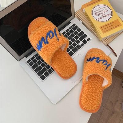 New Couples Stylish Sandals Slip-Proof Thick-Soled Indoor Outdoor Slippers Men Flip Flops House Shoes Fur Memory Foam Cozy Flat Spa Slide Slippers Comfy Open Toe Slip On House Shoes Sandals