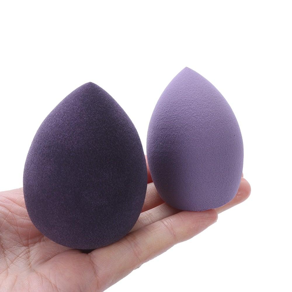 New Different Sizes Makeup Sponge Cosmetic Puff Sponge Powder Blush Beauty Tools With Storage Box Luxury Soft Design For Womens