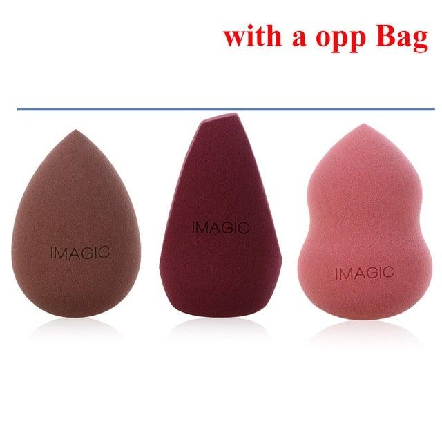 New Different Sizes Makeup Sponge Cosmetic Puff Sponge Powder Blush Beauty Tools With Storage Box Luxury Soft Design For Womens