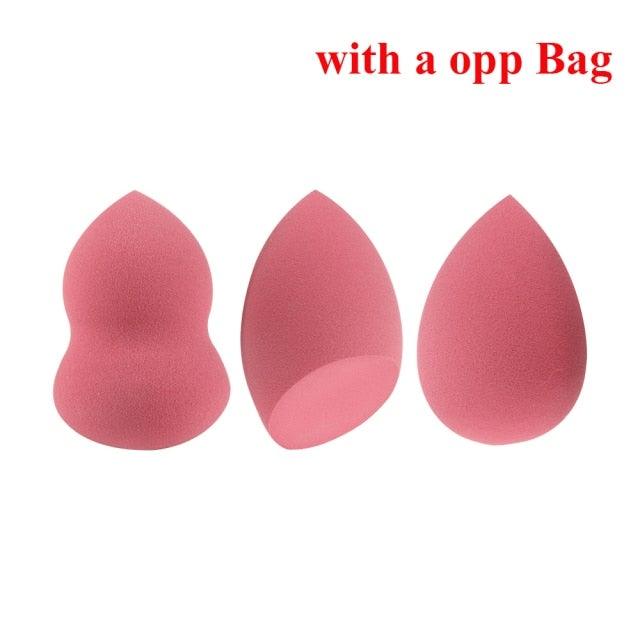 New Different Sizes Makeup Sponge Cosmetic Puff Sponge Powder Blush Beauty Tools With Storage Box Luxury Soft Design For Womens