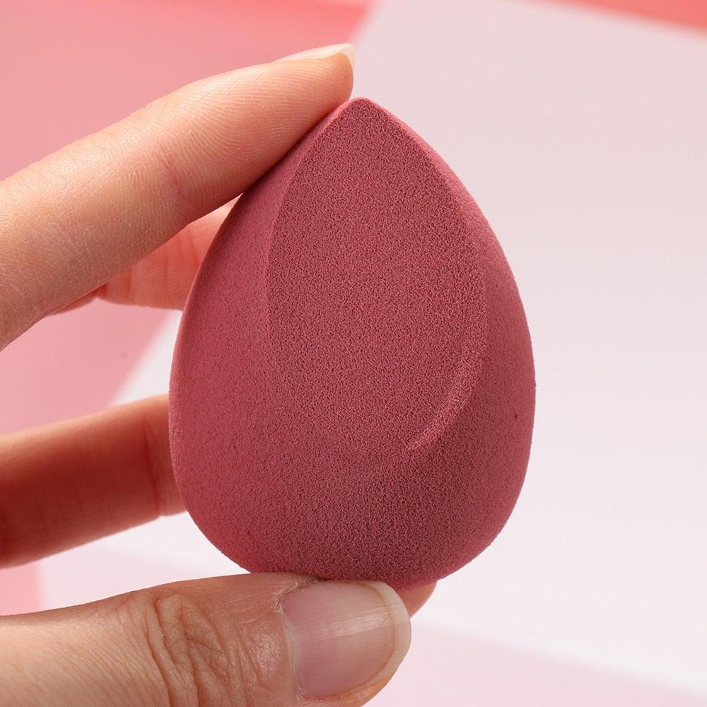 New Different Sizes Makeup Sponge Cosmetic Puff Sponge Powder Blush Beauty Tools With Storage Box Luxury Soft Design For Womens