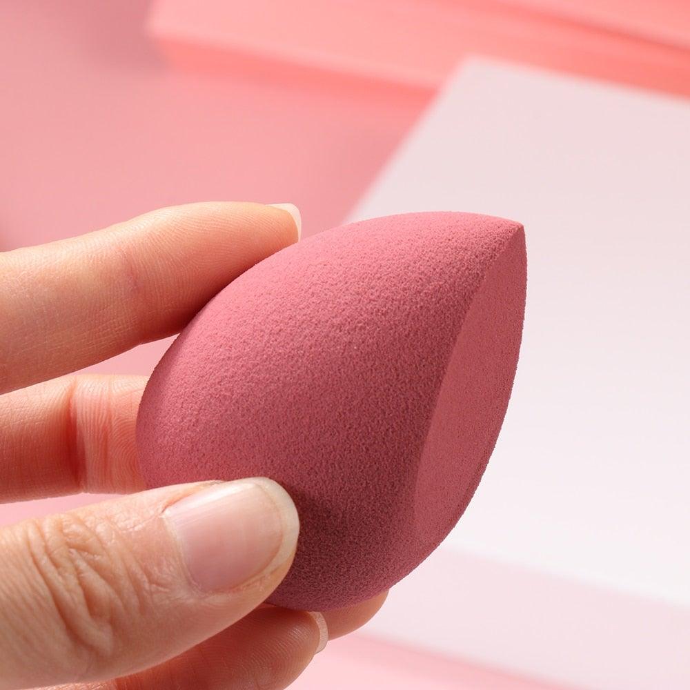 New Different Sizes Makeup Sponge Cosmetic Puff Sponge Powder Blush Beauty Tools With Storage Box Luxury Soft Design For Womens