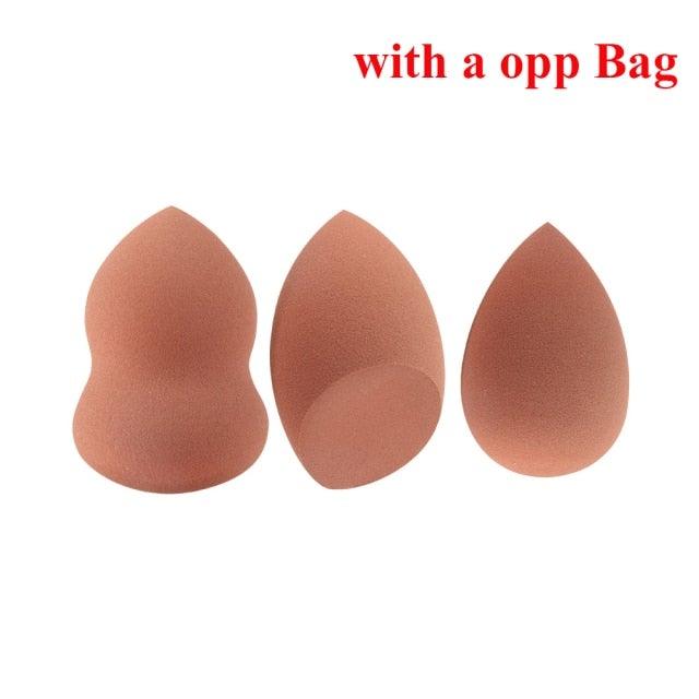 New Different Sizes Makeup Sponge Cosmetic Puff Sponge Powder Blush Beauty Tools With Storage Box Luxury Soft Design For Womens