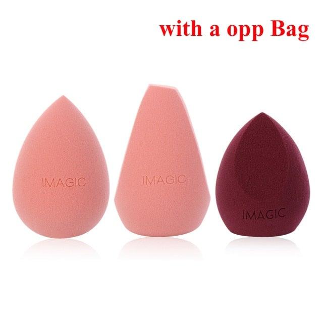 New Different Sizes Makeup Sponge Cosmetic Puff Sponge Powder Blush Beauty Tools With Storage Box Luxury Soft Design For Womens