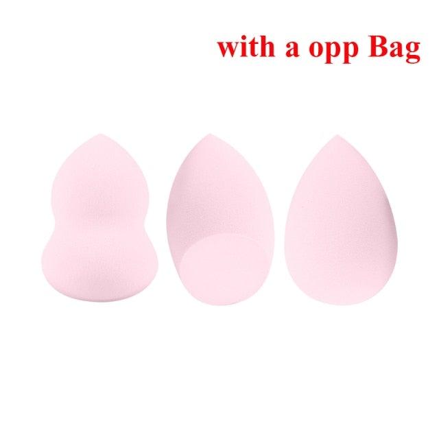 New Different Sizes Makeup Sponge Cosmetic Puff Sponge Powder Blush Beauty Tools With Storage Box Luxury Soft Design For Womens