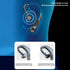 New Digital Display Wireless Single Ear Headset Bluetooth-compatible Earphone 5.2 Long Standby Time LED Power Digital Display Earphone Elegant Design Improved Comfort Long Range Wireless Hands Free Earphone For Drivers Canceling Headphones For Business