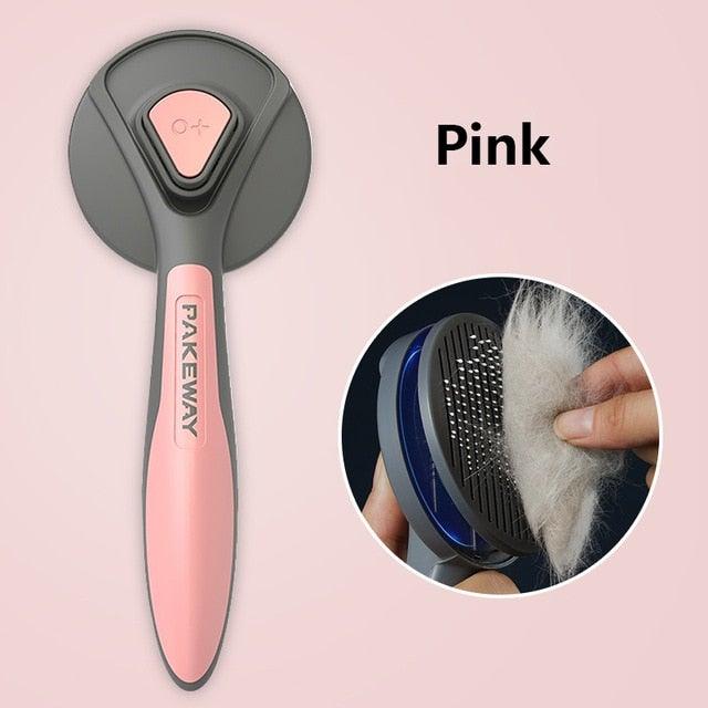 New Dog And Cat Hair Comb Pet Dog Hair Special Needle Comb Cat Hair Cleaner Cleaning and Beauty Products Pet Grooming Brush Effectively Reduces Shedding by Up to 95% Professional Deshedding Tool for Dogs and Cats - STEVVEX Pet - 126, cat brush, cat comb, cat desedding tool, cat grooming brush, cat grooming tool, cat hair brush, cat hair cleaner, cat hair tool, cat needles comb, cat soft brush, cat toy, cat washable hair tool, cats tools - Stevvex.com