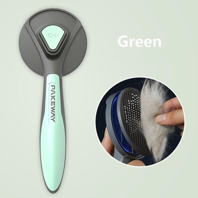 New Dog And Cat Hair Comb Pet Dog Hair Special Needle Comb Cat Hair Cleaner Cleaning and Beauty Products Pet Grooming Brush Effectively Reduces Shedding by Up to 95% Professional Deshedding Tool for Dogs and Cats - STEVVEX Pet - 126, cat brush, cat comb, cat desedding tool, cat grooming brush, cat grooming tool, cat hair brush, cat hair cleaner, cat hair tool, cat needles comb, cat soft brush, cat toy, cat washable hair tool, cats tools - Stevvex.com