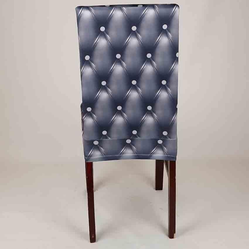 New Elastic Spandex Fibre  Chair Cover For Wedding Banquet Hotel Antifouling Fiber Standard Office European Stretch Spandex Removable Washable Dining Chair Protector Slipcovers for Hotel Dining Room Ceremony Banquet Wedding Party