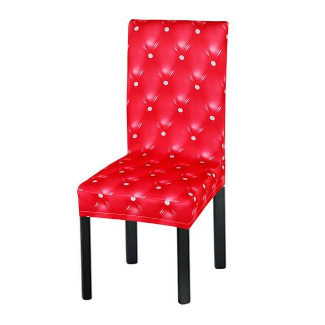 New Elastic Spandex Fibre  Chair Cover For Wedding Banquet Hotel Antifouling Fiber Standard Office European Stretch Spandex Removable Washable Dining Chair Protector Slipcovers for Hotel Dining Room Ceremony Banquet Wedding Party