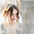 New Fashion Bride beautiful simple generous metal Leaves leaf crown hair band headband Women girls hair Accessories Headdress For Weddings - ALLURELATION - - Stevvex.com