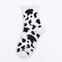 New Fashion Cow Print Cute Animals White Cartoon Socks Cute Happy Socks Unisex Fashion Socks Cow Style Breathable Socks For Men And Women