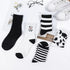 New Fashion Cow Print Cute Animals White Cartoon Socks Cute Happy Socks Unisex Fashion Socks Cow Style Breathable Socks For Men And Women