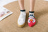 New Fashion Funny Cartoon Egg Socks Cute Girls' Happy Animal Fruit Foods Short Socks Penguin Fried Omelette Strawberry Pineapple Printed Unisex Socks For Men And Women