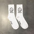 New Fashion Kawaii Cute Smilies Patterned Socks Pure Cotton Cartoon Pattern Hip Hop Style Breathable Mid Tube Socks Skateboard Socks Soft Long Sock for Men And Women