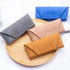 New Fashion Leather Cover Sunglasses Case Women Men Glasses Portable Soft Glasses Pouch Bag Hard Shell Eyeglasses Cases Unisex Leather Glasses Cases Portable Sunglasses Protective Cases For Women