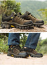 New Fashion Outdoors Men's Sneakers Waterproof Shoes Mens Casual Shoe Waterproof Hiking Boots Outdoor Lightweight Shoes Outdoor Walking Lace Up Anti-Slip Casual Shoes