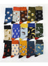 New Fashion Socks Shark Dinosaur Tiger Bear Dog Pattern Long Tube Happy Novelty Skateboarding Cycling Leisure Fun Unisex Crew Socks For Men And Women