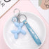 New Fashion Stereo Cute Balloon Dog Keychain Key ring Creative Cartoon Mobile Phone Balloon Dog Style Keyring soft Silicon Animal Key Hook Lovely Puppy Key Holder Bag Car Pendant Fun Keychain