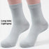 New Fashion Style Bamboo Fiber Socks Deodorant Sock High Tube Business Solid Breathable Men Women Elastic Socks Autumn Spring Socks For Men And Women