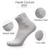 New Fashion Style Bamboo Fiber Socks Deodorant Sock High Tube Business Solid Breathable Men Women Elastic Socks Autumn Spring Socks For Men And Women