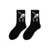 New Fashion Stylish Basketball Men Socks Cotton Hip-hop Female Sports Socks Combed Out Of Pure Cotton High Quality Harajuku Cool Funny Unisex Crew Socks For Men And Women