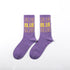 New Fashion Stylish Basketball Men Socks Cotton Hip-hop Female Sports Socks Combed Out Of Pure Cotton High Quality Harajuku Cool Funny Unisex Crew Socks For Men And Women