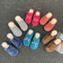 New Fashion Winter Warm Cotton Slippers Women Men Home Shoes Simple Non-slip Cotton House Slippers Cozy Memory Foam Washable For Summer Bedroom