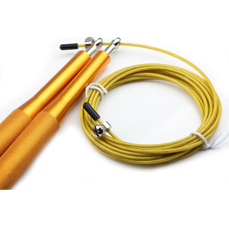 New Fitness Jump Ropes Heavy Steel Wire Speed Jump Rope Weighted Skipping Rope With 360 Degree Ball Bearing And Aluminum Alloy Non-Slip Handle Rope For Training Fitness Home Exercises