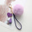 New Fluffy Rabbit Fur Ball Key Chain With Leather Heart Tassel Pompom Rabbit Fur Ball Pompom Keychain Gold Plated Keychain with Plush for Car Key Ring or Handbag Bag Decoration Key Ring Holder for Women Bag Car Jewelry Pendant