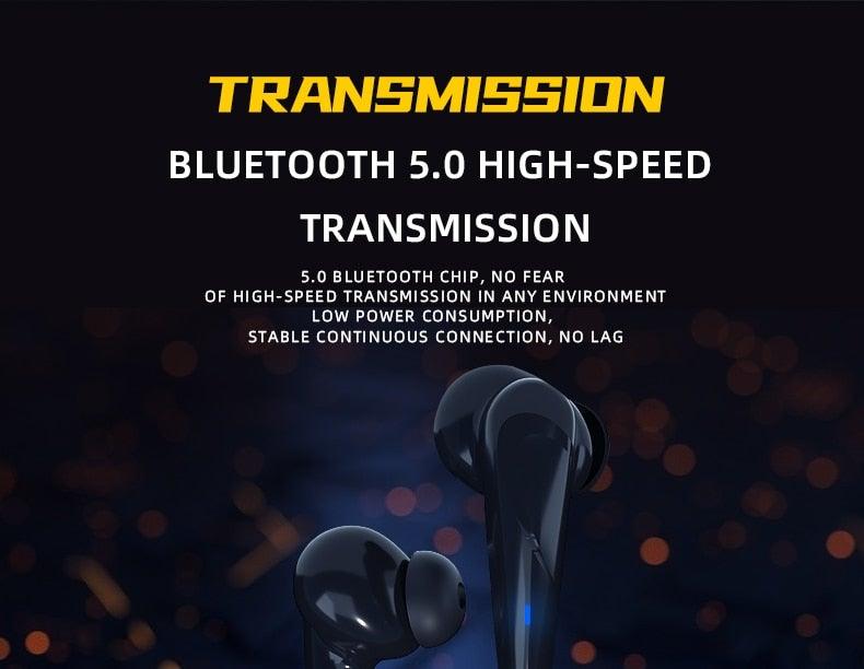 NEW Game TWS 5.0 Earphone Wireless Headphones Stereo Headset Sport Earbuds Microphone With Charging Box For Bluetooth phone - STEVVEX Headphones - 123, earphone, headphone, Noise Cancelling headphones, Over-Ear Headphones with Mic, single headphones, Sport Wireless Earphone, Touch Control Earbuds, Waterproof Headsets, Waterproof Headsets with Microphone - Stevvex.com