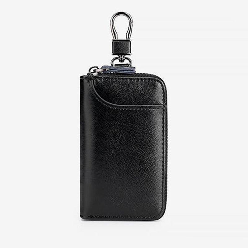 New Genuine Leather Keychain Leather Car Case Key Holder Bag Keychain Case Wallet Holder Pouch Smart Key Chain Purse Key Cover Bag Fashion Men Key Holder Organizer Car Key Case - ALLURELATION - 360 Degree Rotatable Keychain, 551, Genuine Leather Keychain, Holder Bag Keychain, Key Holder, leather keychain, Organizer Car Key Case, Purse Key Cover Bag, Smart Key Chain - Stevvex.com