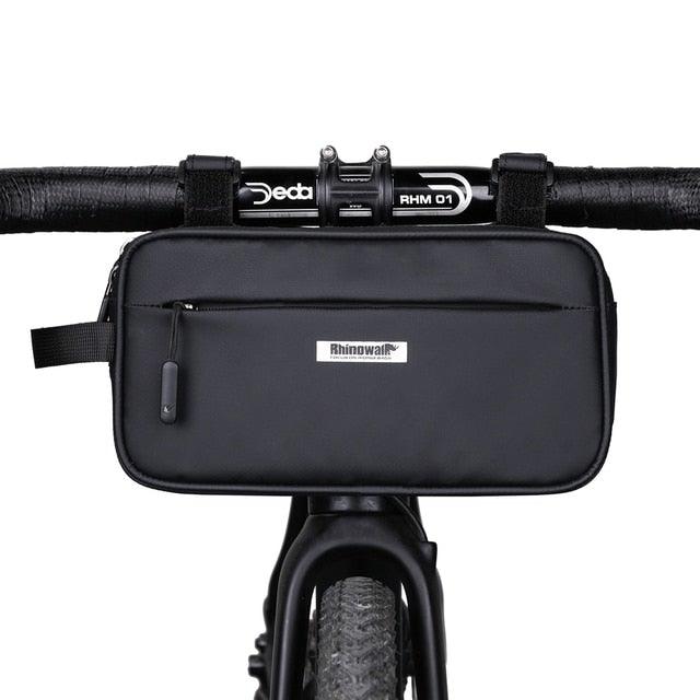 New Handlebar Bag Bicycle Bags Frame Pannier Bag Waterproof Multifunction Portable Shoulder Bag Bike Accessories Multifunction Bike Handlebar Bag Front Bicycle Frame Bag Waterproof Shoulder Bag Handbag Waist Bag