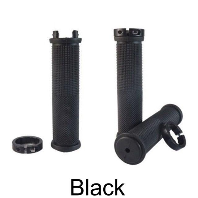 New Handlebar Cover Grips Rubber Soft Anti-Skid Cycling Bike Grips Mountain Road Bike Lock On Handle End Grips Handlebar Lockable Mountain Antiskid Shockproof Aluminum Alloy Locking Ring Comfy Soft TPR Rubber Handlebar