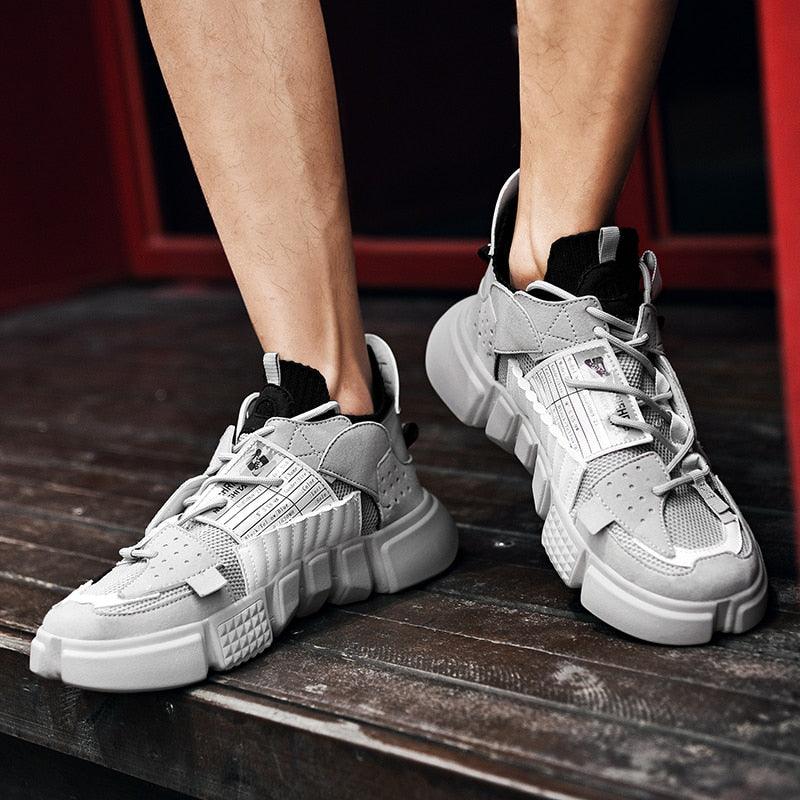 New High Quality Running  Breathable Athletic Sport Shoes Modern Design Comfortable Soft Jogging Sneakers Mesh Breathable Lightweight Cushioning Training Athletic Sneakers