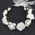 New High Quality Spring Pearl Crowns Beach Hawaii Floral Garland Romantic Faux Rose Wedding Wreaths Flower Headband Girl Bride Rose Flower Crown Wedding Festival Headband