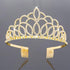 New Ladies Headwear And Crown Headband Bridal Party Crown Wedding Party Accessories Fashion Hair Accessories Gifts  Princess Crown Crystal Gold Tiara For Girls Women Toddler Kids Fairy Tiara With Comb