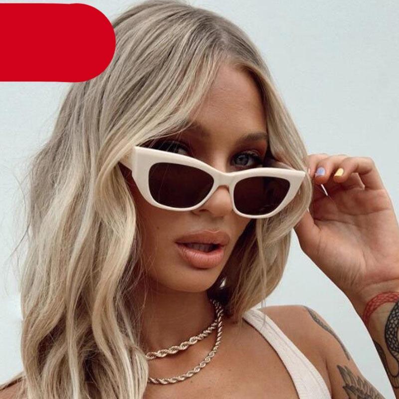 New Luxury Cat Eye Sunglasses For Women Eyewear For  Women/Men Stylish Pink Sun Glasses For  Women Beautiful Design Sunglasses UV400 Protection Lenses Ladies Fashion Retro Sun Glasses