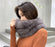 New Luxury Fashion Winter Soft Real Fox Fur Scarf Genuine Fur Round Scarves Lightweight Neck Warmer Elegant Neckerchief Scarfs Warm Neck Warmer For Women